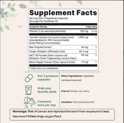 Turmeric Curcumin 95