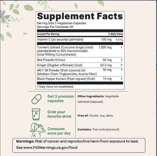 Turmeric Curcumin 95